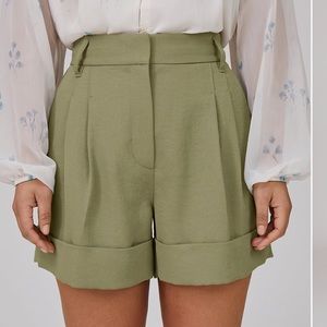 🪐 Aritzia High Waist Cuffed Shorts
